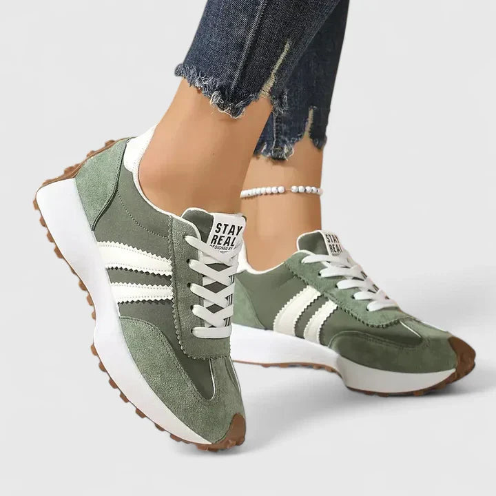 Isabella | Women Spring Retro Lace-Up Sneakers