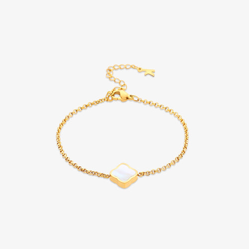 Alvea Single Clover Bracelet