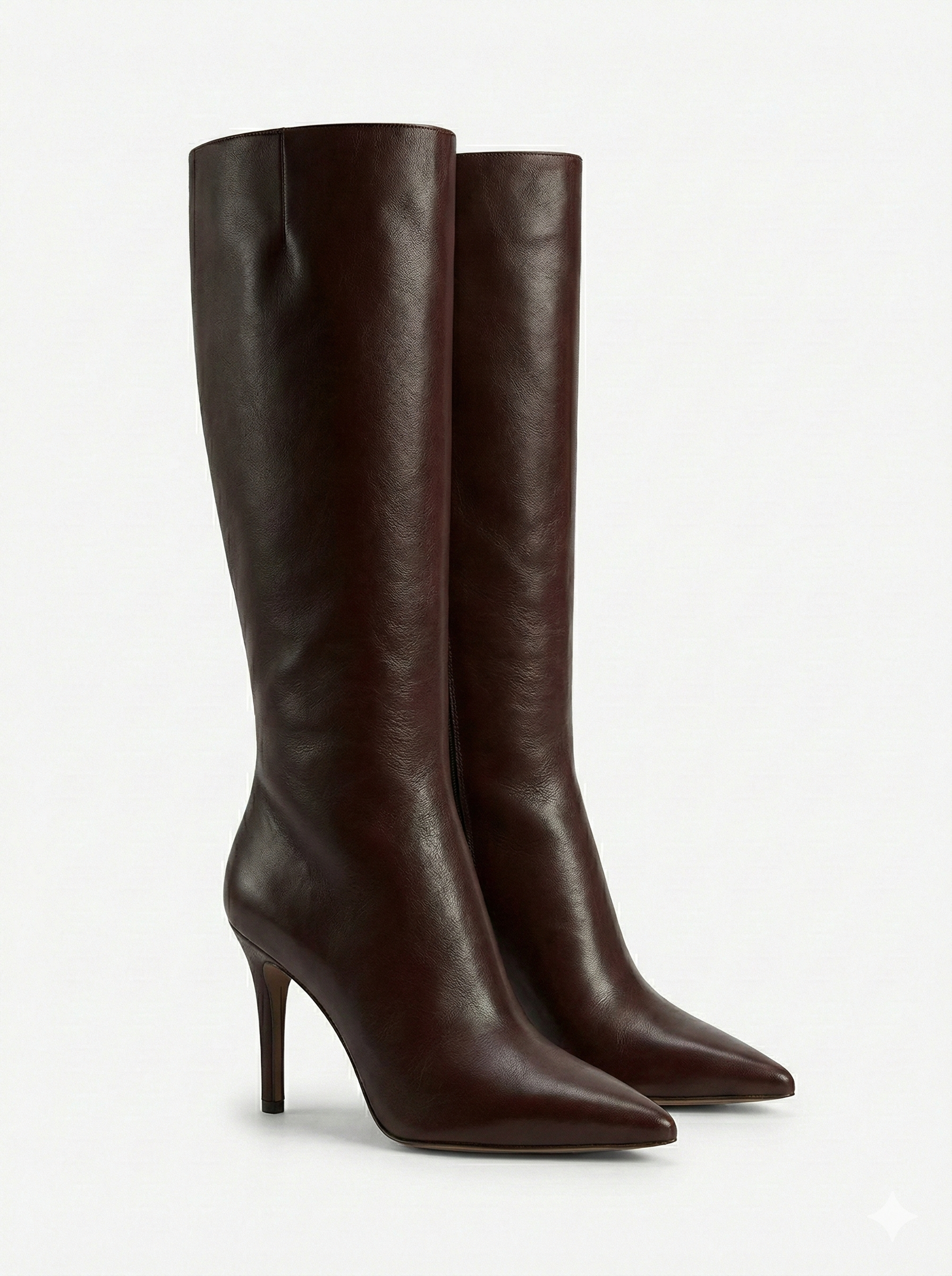 Knee-High Point Toe Boots