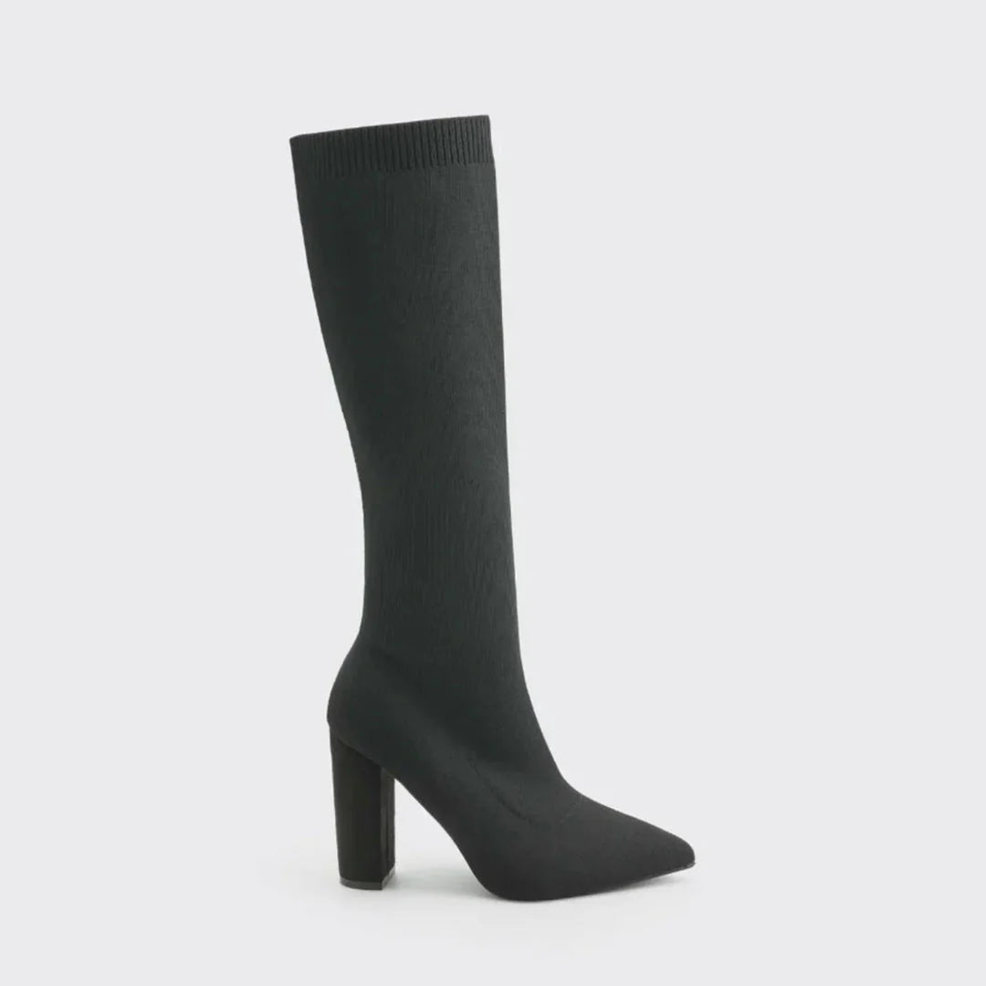 Amara | Women’s Spring Fashion Knee High Heeled Boots