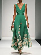 Carina | Women's Floral Print Wedding Guest Dress