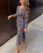 Rosalia | Women Wedding Guest A-Line Maxi Dress