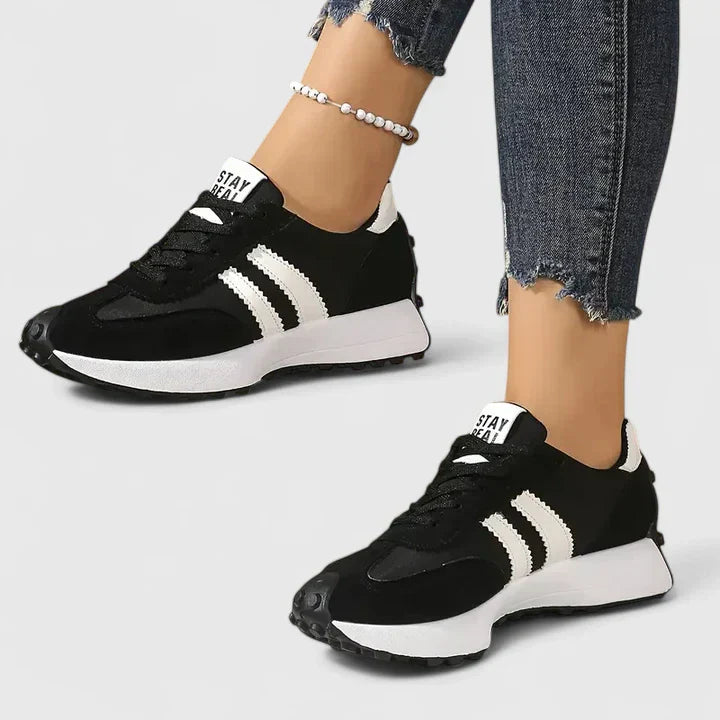 Isabella | Women Spring Retro Lace-Up Sneakers