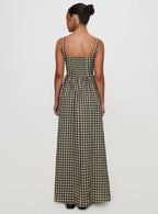 Women's Brown Sun Dress