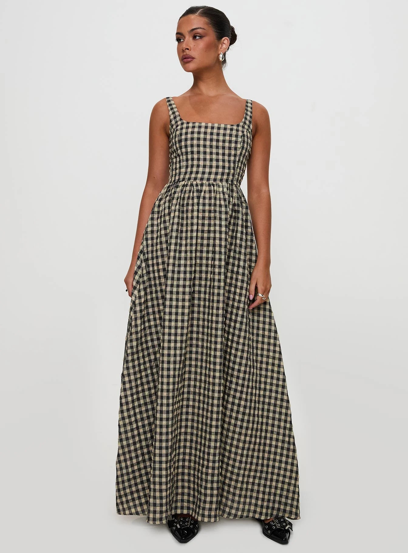 Cara | Women's Brown Sun Dress