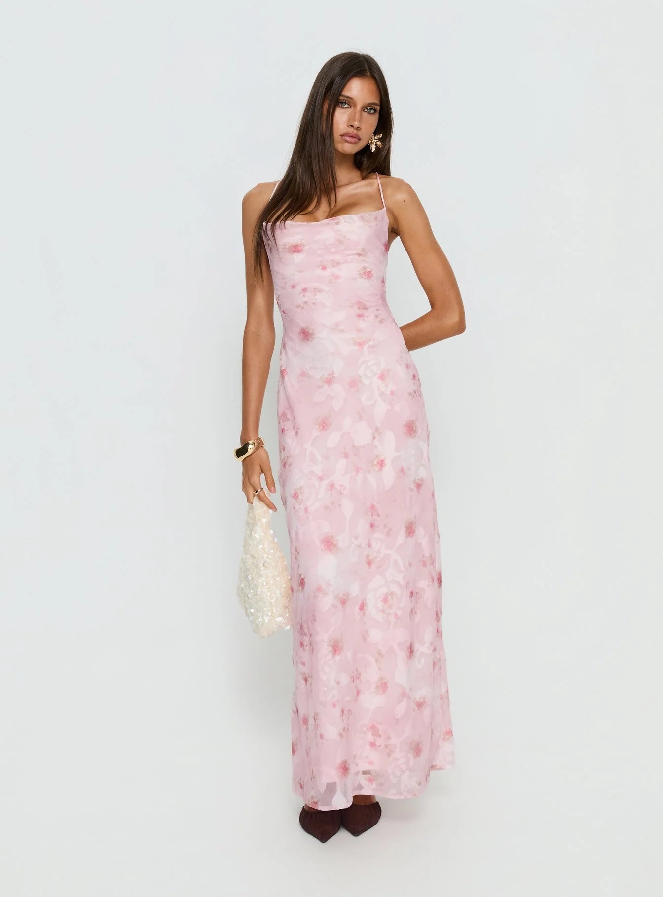 Rosé Bloom Dress
