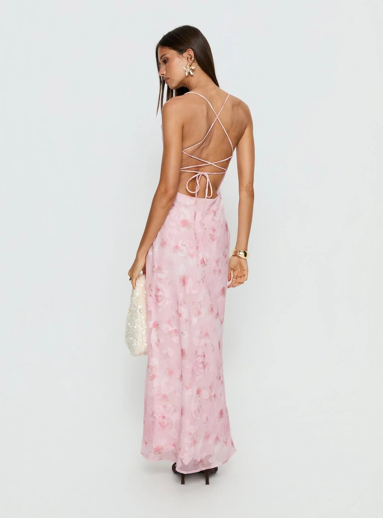 Rosé Bloom Dress