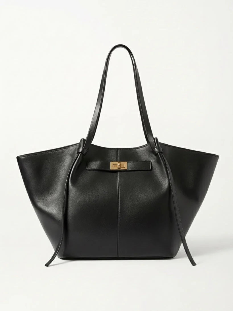 Women's Elegant Leather Tote Bag