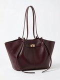 Women's Elegant Leather Tote Bag