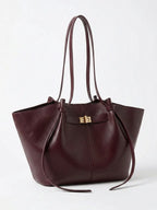 Women's Elegant Leather Tote Bag